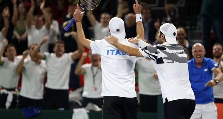 Davis Cup: Le dichiarazioni della squadra italiana dopo la vittoria nel doppio