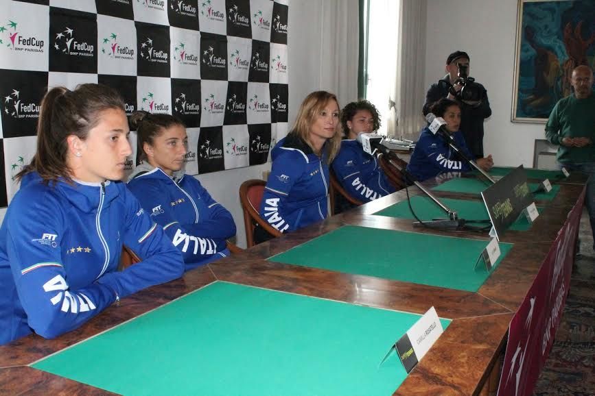 Fed Cup, l’energia di Tathiana Garbin e delle Azzurre a Barletta: “Pronte per una grande sfida contro Taipei”