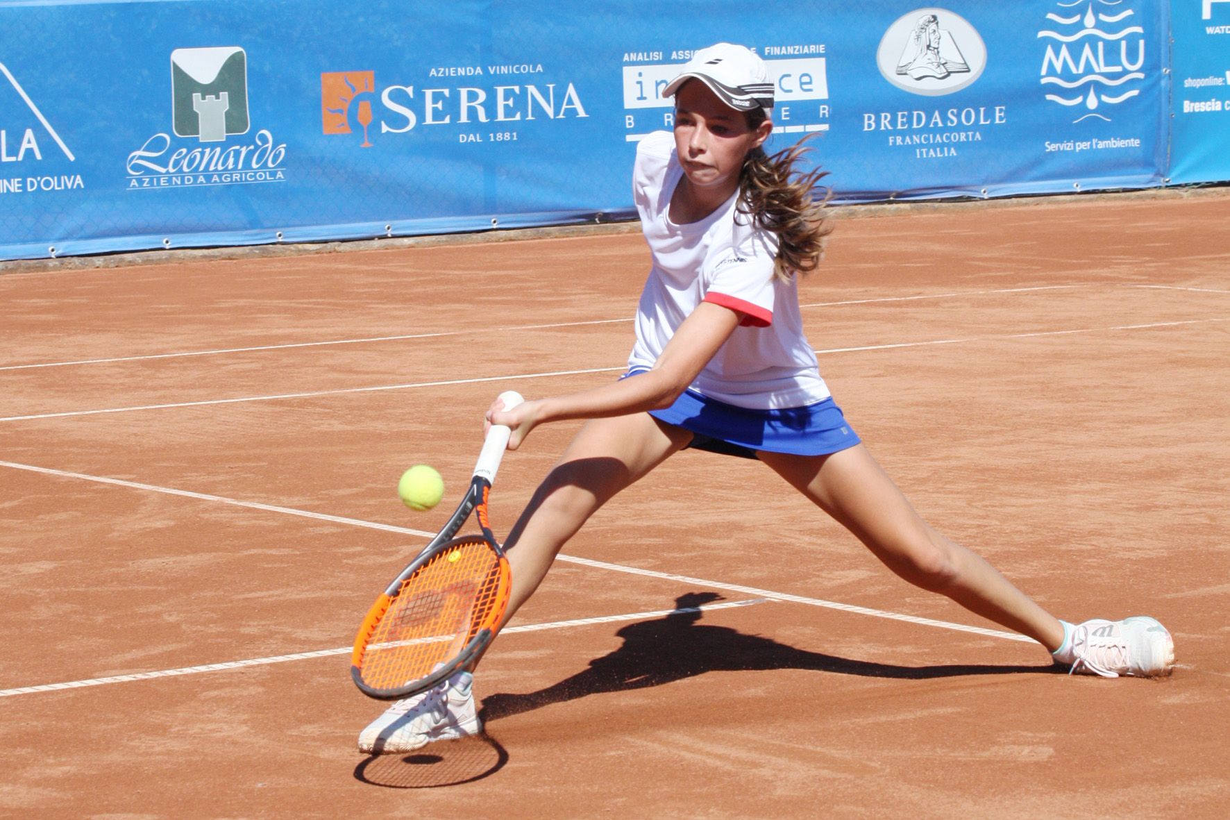 Giulia Dal Pozzo, ha conquistato il punto italiano nella sfida contro la Slovenia - Foto Alvaro Maffeis