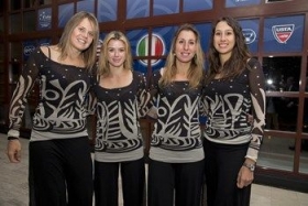 La squadra italiana di Fed Cup