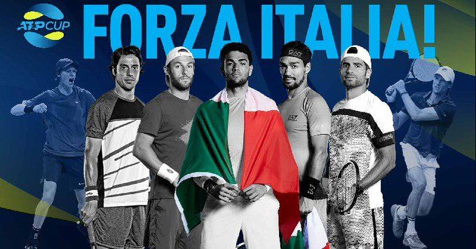 ATP Cup: I giocatori italiani presenti