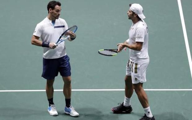 Simone Bolelli e Fabio Fognini nella foto