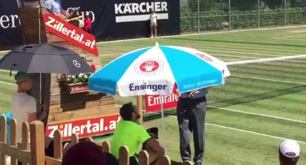 Video del Giorno: Jerzy Janowicz grida Hamburger e riceve un warning