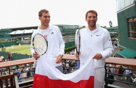Nella foto Jerzy Janowicz e Lukasz Kubot
