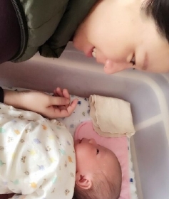 Jie Zheng è diventata mamma