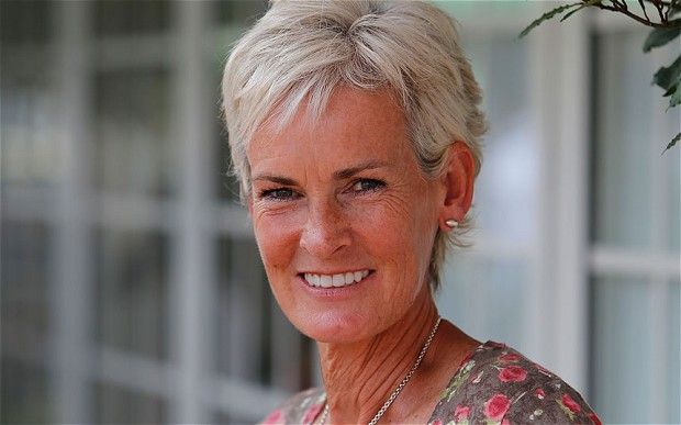 Judy Murray nella foto