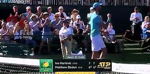 Ivo Karlovic nella foto