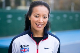 Anne Keothavong, capitano della squadra britannica di Fed Cup