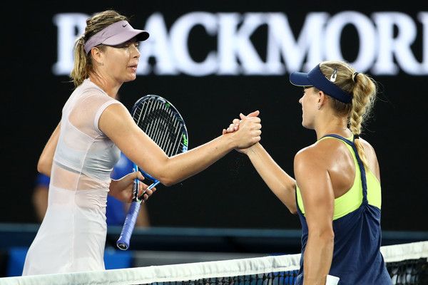 Australian Open: Angelique Kerber stende Maria Sharapova (Video)