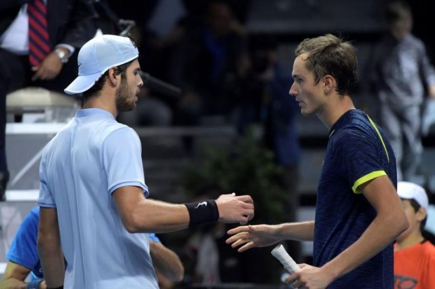 Karen Khachanov e Daniil Medvedev nella foto