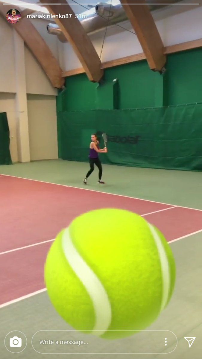 Maria Kirilenko nella foto