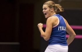 Karin Knapp classe 1987, n.40 del mondo.