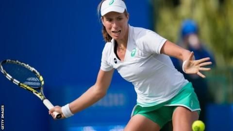 Johanna Konta nella foto