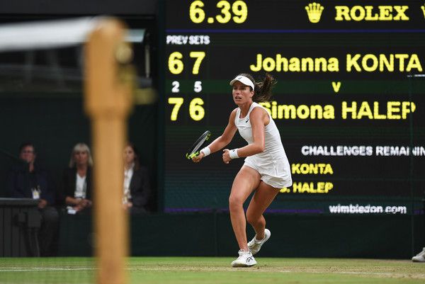 Johanna Konta nella foto