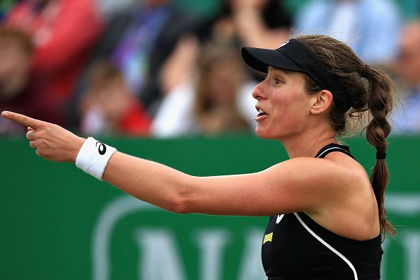 Johanna Konta nella foto