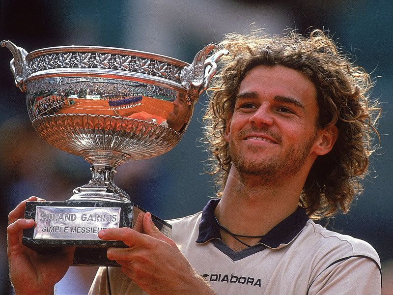Gustavo Kuerten nella foto