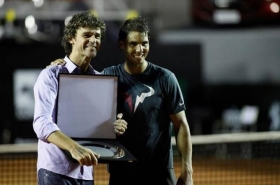 Gustavo Kuerten omaggiato a Rio