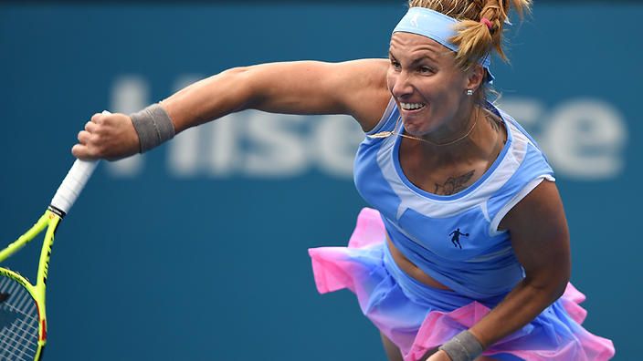 Svetlana Kuznetsova nella foto