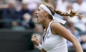 Petra Kvitova al primo successo in carriera in un torneo del Grand Slam