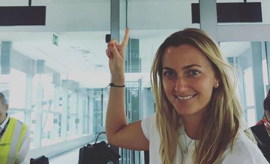 Petra Kvitova nella foto