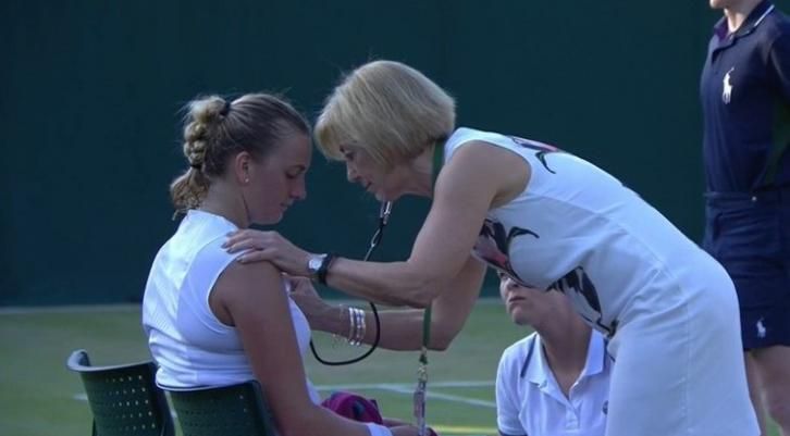 Petra Kvitova nella foto