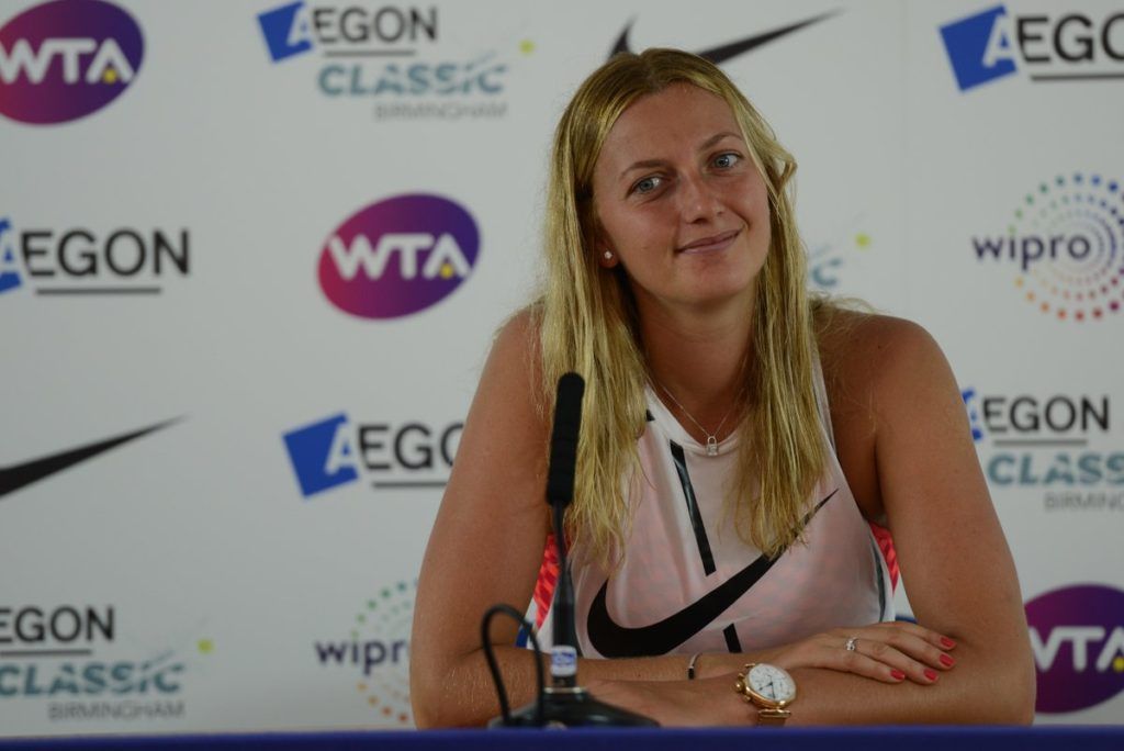 Petra Kvitova nella foto