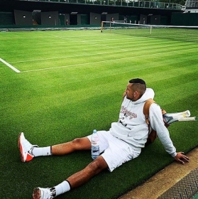 Nick Kyrgios nella foto