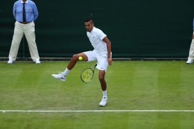 Nella foto Nick Kyrgios