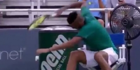 Nella foto Nick Kyrgios