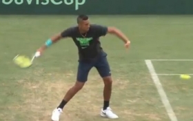 Nella foto Nick Kyrgios