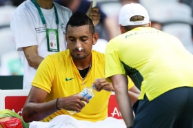 Nella foto Nick Kyrgios