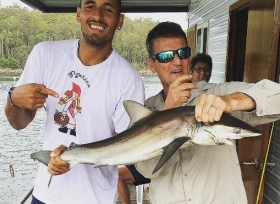 Nick Kyrgios e lo squalo