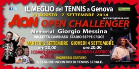 Non solo grande tennis, anche quest'anno l'<strong>AON Open Challenger Memorial Giorgio Messina</strong>,
