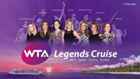 Dal prossimo anno al via il suggestivo WTA Legends Cruise