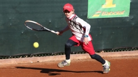 Giorgio Tabacco, Circolo Tennis e Vela di Messina, testa di serie n.1 dell’under 12 - (foto Mosquitos)