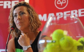 Gala Leon Capitano di Coppa Davis della Spagna