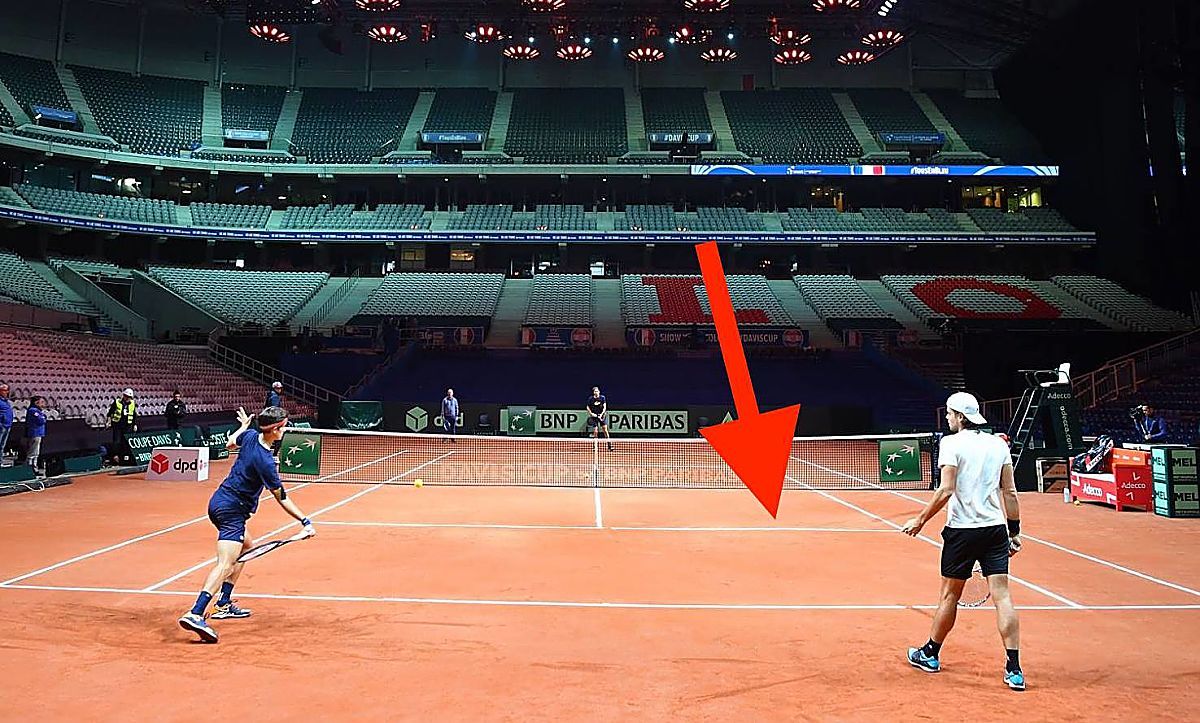 Davis Cup: Le difficoltà dell'impianto di Lille