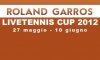 LiveTennis Cup 2012 – Roland Garros: Pronostici della quinta giornata (chiusu). Gli utenti max76cnmi e Sauron vincono la terza e quarta giornata (classifica)!