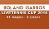 LiveTennis Cup 2014 – Roland Garros: Pronostici tredicesima giornata (chiusi). Karlovic88 vince la 12^giornata (classifica)!