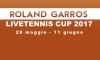 LiveTennis Cup 2017 – Roland Garros: Pronostici della terza giornata (chiusura oggi ore 11). Classifica seconda giornata!