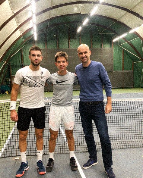 Borna Coric sta preparando la stagione 2021 con Ivan Ljubicic
