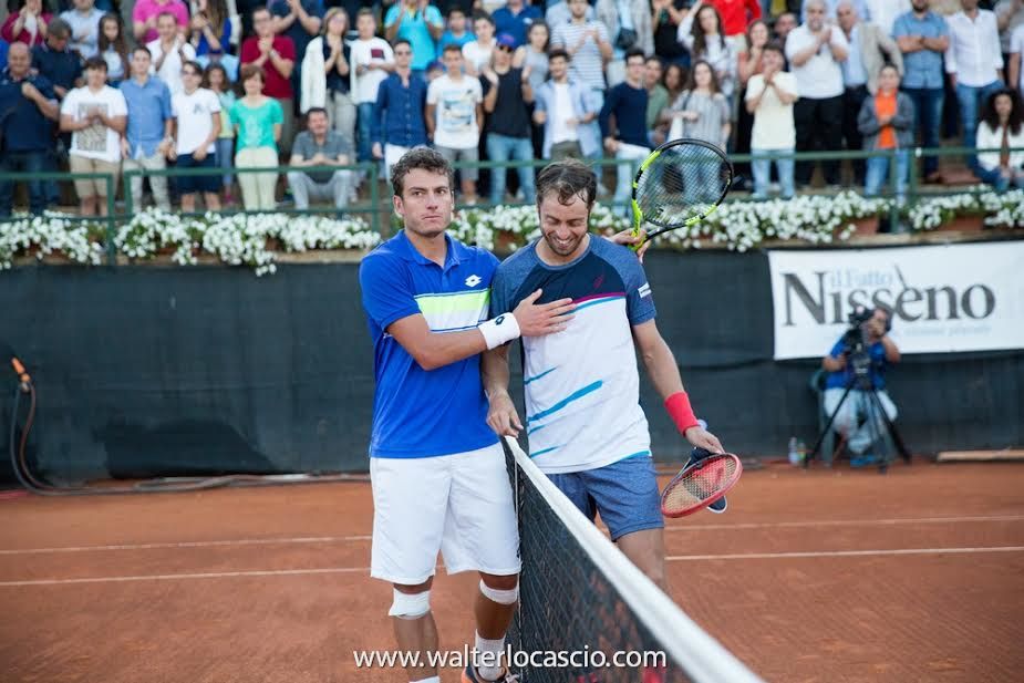 Caltanissetta si conferma ancora un torneo di Grande successo. Paolo Lorenzi nella storia della manifestazione - Foto Walter Lo Cascio