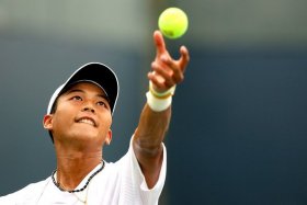 Yen-Hsun Lu, classe 1983 e n. 82 del ranking mondiale.