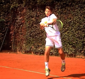 Luca Nardi nella foto