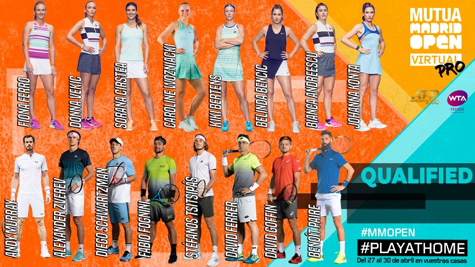 Mutua Madrid Open Virtual Pro: LIVE la terza giornata (LIVEVIDEO)