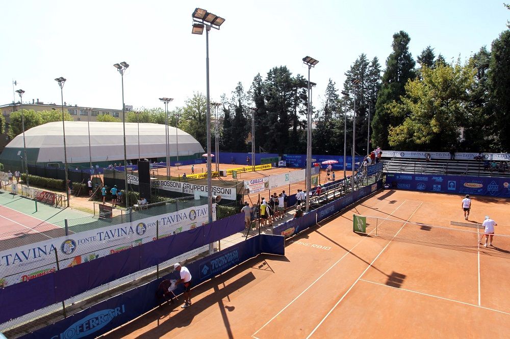 Una panoramica del Tennis Club Manerbio - Foto Felice Calabrò