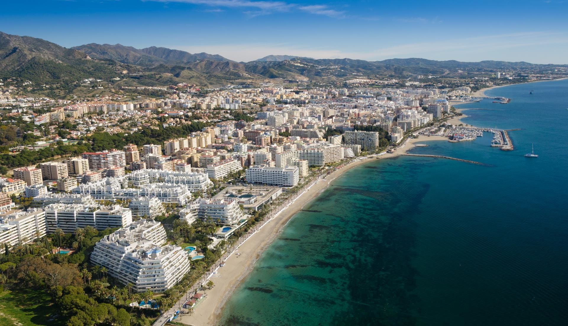 Veduta su Marbella, nota località turistica andalusa