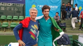 Roberto Marcora con il nostro Pierre di Livetennis
