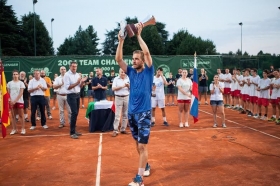 Andrej Martin, vincitore del tabellone di singolare - Foto Lodovica Barbiero