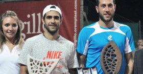 Il vincitore ed il finalista del torneo Open di Massa Lombarda